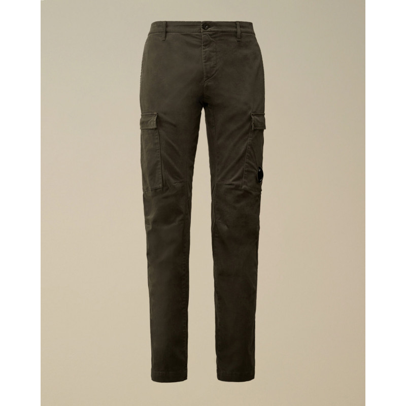 STRETCH SATEEN ERGONOMIC CARGO PANTS