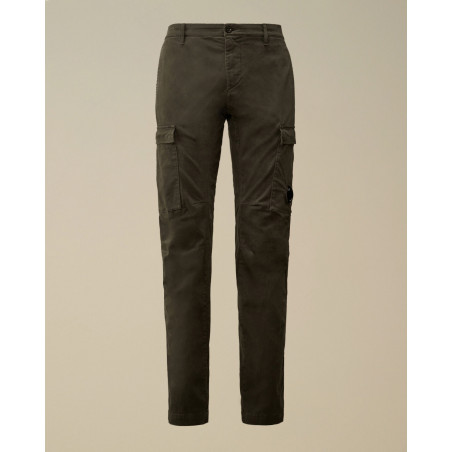 STRETCH SATEEN ERGONOMIC CARGO PANTS